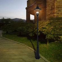 Lutec Outdoor LED Solar Post Light - Brands For Less USA