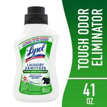Lysol Tough Odor Eliminator Laundry Sanitizer Additive, 0% Bleach, Eliminates Odor Causing Bacteria, 41oz