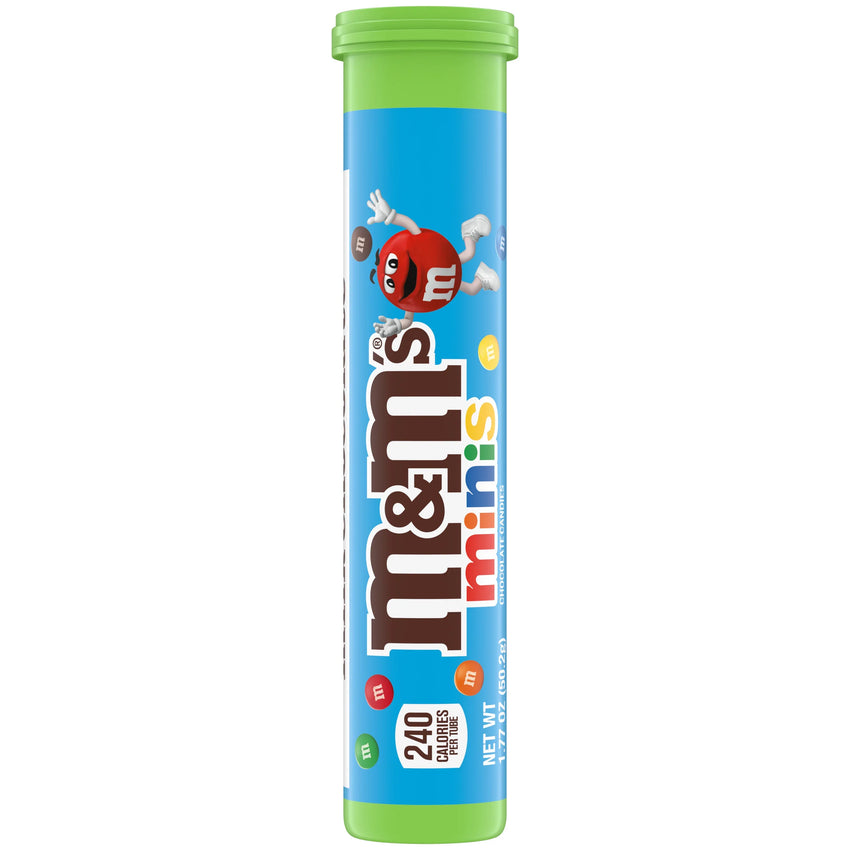 M&M's Minis Milk Chocolate Candy - 1.77 oz Mega Tube (Packaging May Va ...