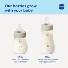 MAM Feel Good Glass Bottle 6oz, 1 PK, Unisex