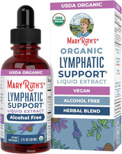 MARYRUTH'S Lymphatic Support Liquid Drops | USDA Organic | Herbal Blend with Echinacea & Elderberry | Blue Vervain | Yarrow Leaf | Vegan | Alcohol-Free | Non-GMO | CLP Certified | 1 oz | 30 Servings