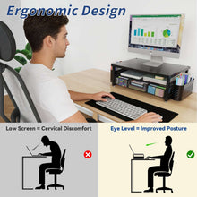 MEHOOM3-TierMonitorStandRiserwithDrawerandPenHolders-DeskOrganizerandAccessoriesforLaptop-Office_3883_3 - Brands For Less USA