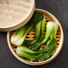 MIU 10” 2-Tier Bamboo Steamer Basket