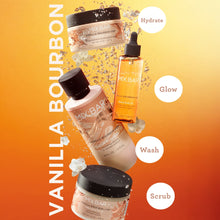 MIX:BAR Vanilla Bourbon Body Wash with Vitamin E and Niacinamide, 16fl oz