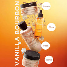 MIX:BAR Vanilla Bourbon Exfoliating Vitamin E Body Scrub, 10fl oz