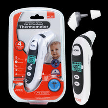 MOBI DualScan Prime Ear & Forehead Thermometer with Object Temperature Readings for all ages