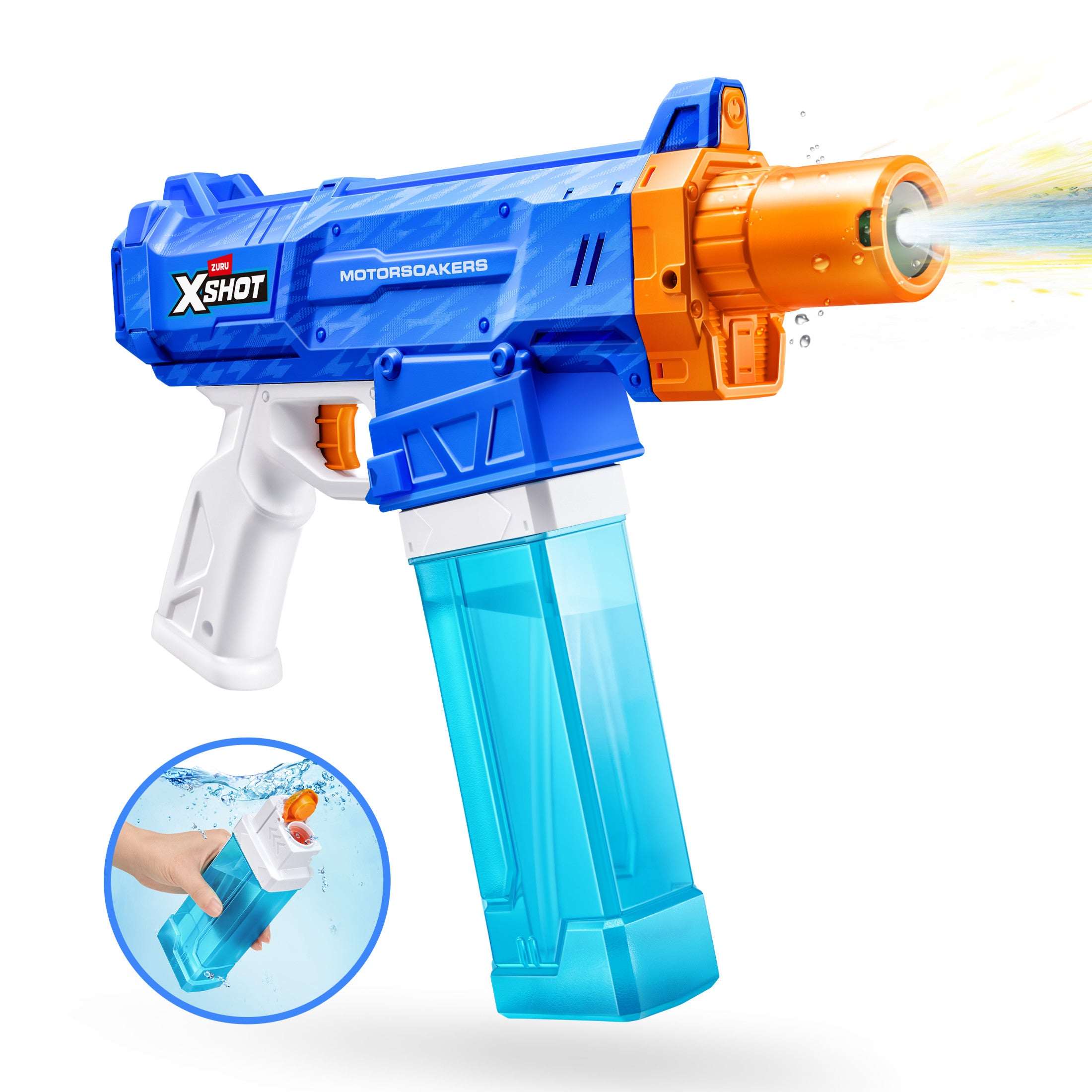 XSHOT Water Turbo Stream Motor Soaker (23ft Range) Motorized Outdoor W ...