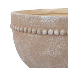 My Texas House 8" Dot Bowl Ceramic Plant Pot 8.1" Diameter - Brands For Less USA