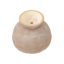 My Texas House 8" Dot Bowl Ceramic Plant Pot 8.1" Diameter - Brands For Less USA