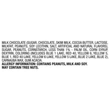 M&amp;M's Chocolate Candy, Maní, Frasco de 62 oz 