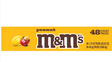 M&M's Chocolate Candy, Peanut, Full Size, 1.74 oz, 48-count
