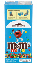 M&M's Milk Chocolate Candy Minis, 1.08 oz, 24-count