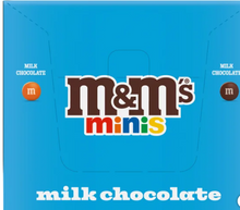 M&M's Milk Chocolate Candy Minis, 1.08 oz, 24-count