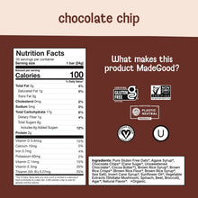 MadeGood Chocolate Chip Granola Bars, .85 oz., 30 ct.