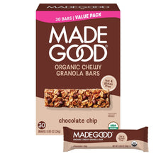MadeGood Chocolate Chip Granola Bars, .85 oz., 30 ct.