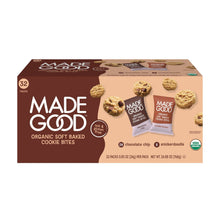 MadeGood Soft Baked Cookie Bites Variety Pack, 0.85 oz., 32 pk.