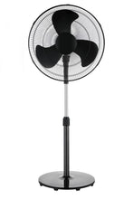 Mainstays 48-Inch Tall Pedestal Fan, 3-Speed Oscillating, Adjustable 18" Fan Head, Black, FS45-19MB