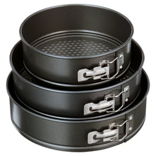 Mainstays, 8", 9", 10" Round Nonstick Carbon Steel Springform Cake Pans, Gray, Set of 3 - Brands For Less USA