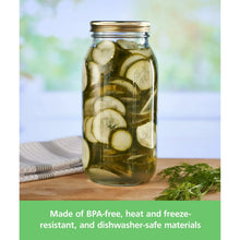 Mainstays 64 oz Mason Jars, Wide Mouth Half Gallon Canning Jars with Lids and Rings, 6-Pack Extra Large Glass Jars for Home Canning and Pantry Storage - Brands For Less USA