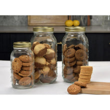 Mainstays 64 oz Mason Jars, Wide Mouth Half Gallon Canning Jars with Lids and Rings, 6-Pack Extra Large Glass Jars for Home Canning and Pantry Storage - Brands For Less USA