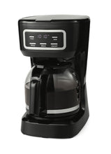Mainstays CM1449-UL Black 12-Cup Programmable Drip Coffee Maker