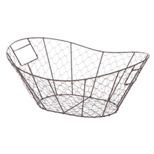 Mainstays Chicken Wire Decorative Storage Basket with Handles