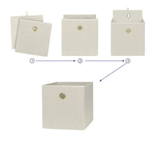 Mainstays Collapsible Fabric Cube Storage Bin - Brands For Less USA