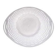 Mainstays Plastic Round Laundry Hamper, White, with Carrying Handles - Brands For Less USA