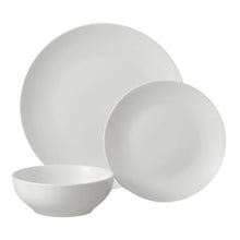 Mainstays Glazed White Stoneware Dinnerware Set, 12-Pieces - Brands For Less USA