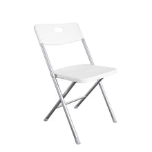 Mainstays Resin Seat & Back Folding Chair, Black