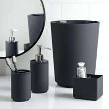 Mainstays Soft Touch Black Plastic Toothbrush Holder for Adults and Kids - Brands For Less USA
