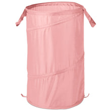 Mainstays Pop-Up Spiral Polyester Laundry Hamper, Pink, Adult - Brands For Less USA