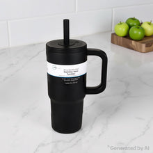 Mainstays 20 oz Stainless Steel Double Wall Tumbler , Straw Lid