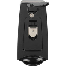 Mainstays Can Opener and Knife Sharpener, Bottle Opener with Removable Cutting Lever Black