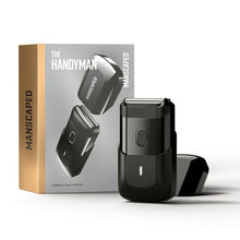 ManscapedTheHandymanCompactFoilFaceShaver_Men_sTravelElectricFacialHairGroomer_USB-CRechargeable-Black10 - Brands For Less USA