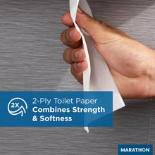 Marathon Jumbo Roll 2-Ply White Toilet Paper 6 rolls, 1000 ft./roll