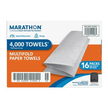 Marathon Paper Towels, Multifold, 1-Ply, 250 Sheets, 16-count - Brands For Less USA