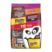 Mars Halloween Minis & Fun Size Chocolate Candy, Variety Pack, 110 pcs.