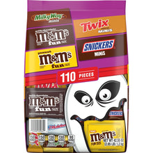 Mars Halloween Minis & Fun Size Chocolate Candy, Variety Pack, 110 pcs.