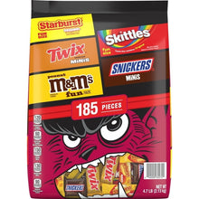 Mars Halloween Variety Pack Candy, Mini & Fun Size, 185 pcs.
