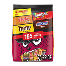 Mars Halloween Variety Pack Candy, Mini & Fun Size, 185 pcs.