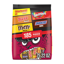 Mars Halloween Variety Pack Candy, Mini & Fun Size, 185 pcs.