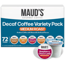 Maud's Decaf Gourmet Coffee Pods, Variety Pack, 72 ct.
