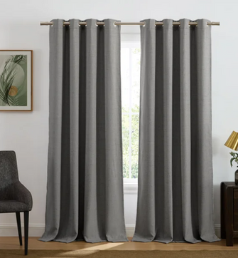 Maxwell Total Blackout Window Curtains, 52” x 84”, 2-piece Set