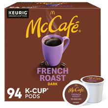 McCafe Dark Roast K-Cup Coffee Pods, French Roast, 94 ct.