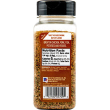 McCormick All Purpose Garlic Onion Black Pepper Sea Salt, 9.12 oz.