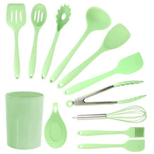 MegaChef-Mint-Green-12-Piece-Silicone-Cooking-Utensils_1704f18e-5589-449f-992b-e973cf2a490a.19a3f3e5363173f07c9de9216c37f887 - Brands For Less USA