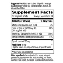 MegaFood Blood Builder Iron Minis, 120 Tablets