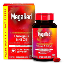 MegaRed Omega-3 Krill Oil Supplement Softgels, 500mg, 90 ct.