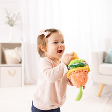 Melissa & Doug Ice Cream Take-Along Clip-On Infant Toy with Sound and Vibration